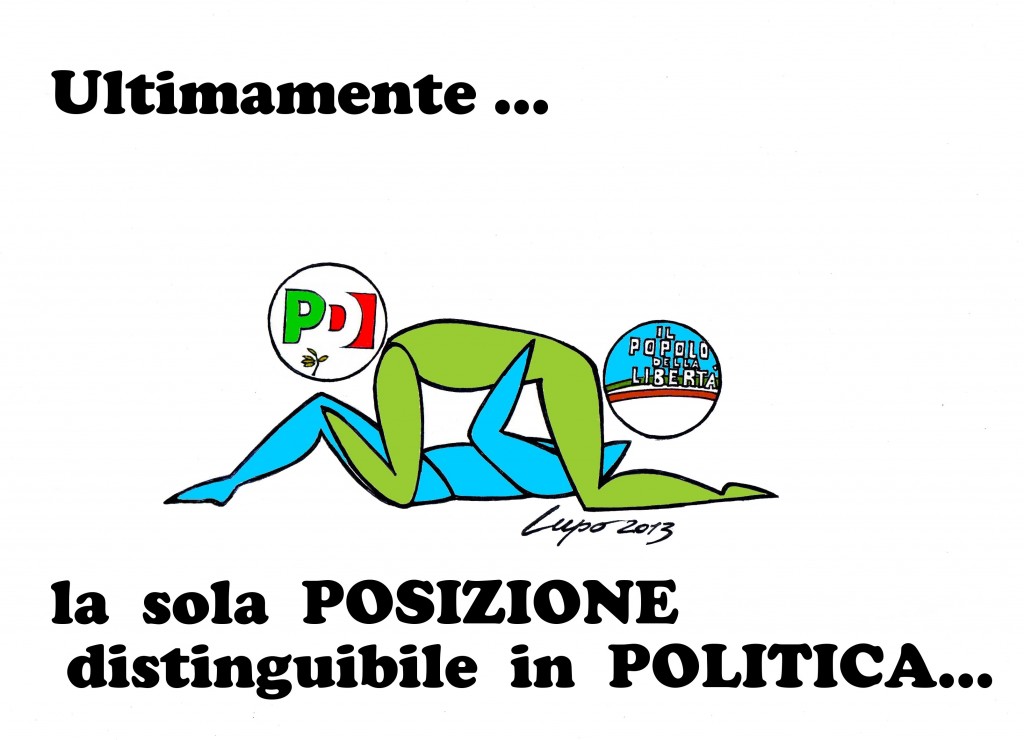 le posizioni della politica
