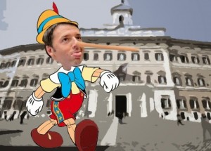 renzi pinocchio m5s