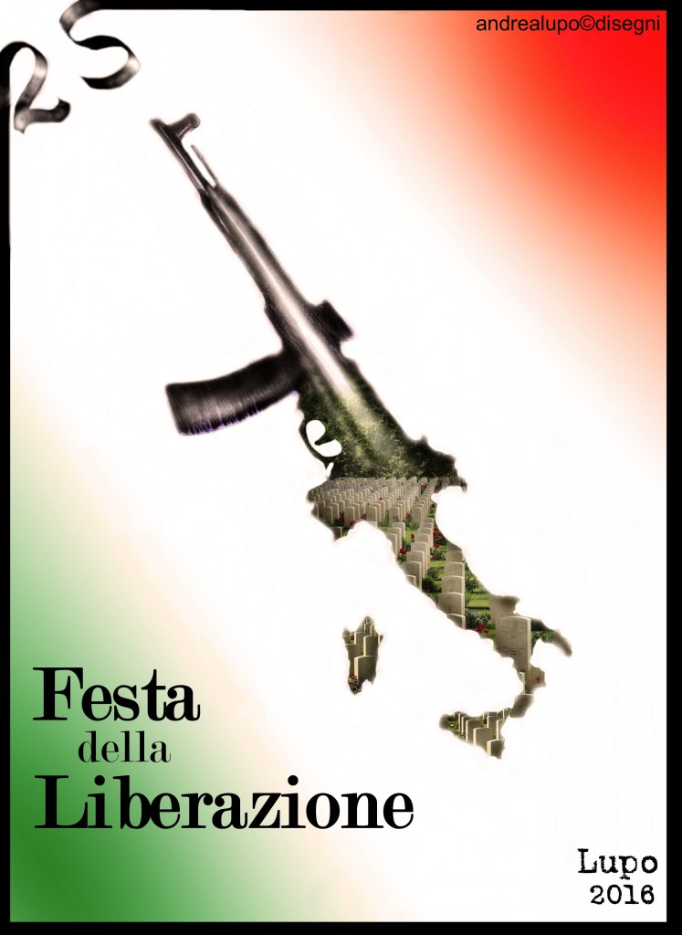 25 Aprile 2016 con scritta